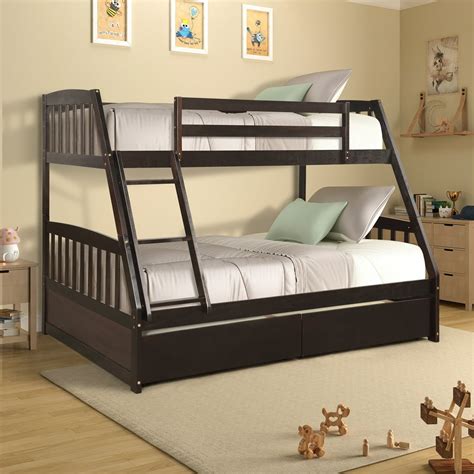 wood frame twin bunk beds|sturdy wood bunk beds.